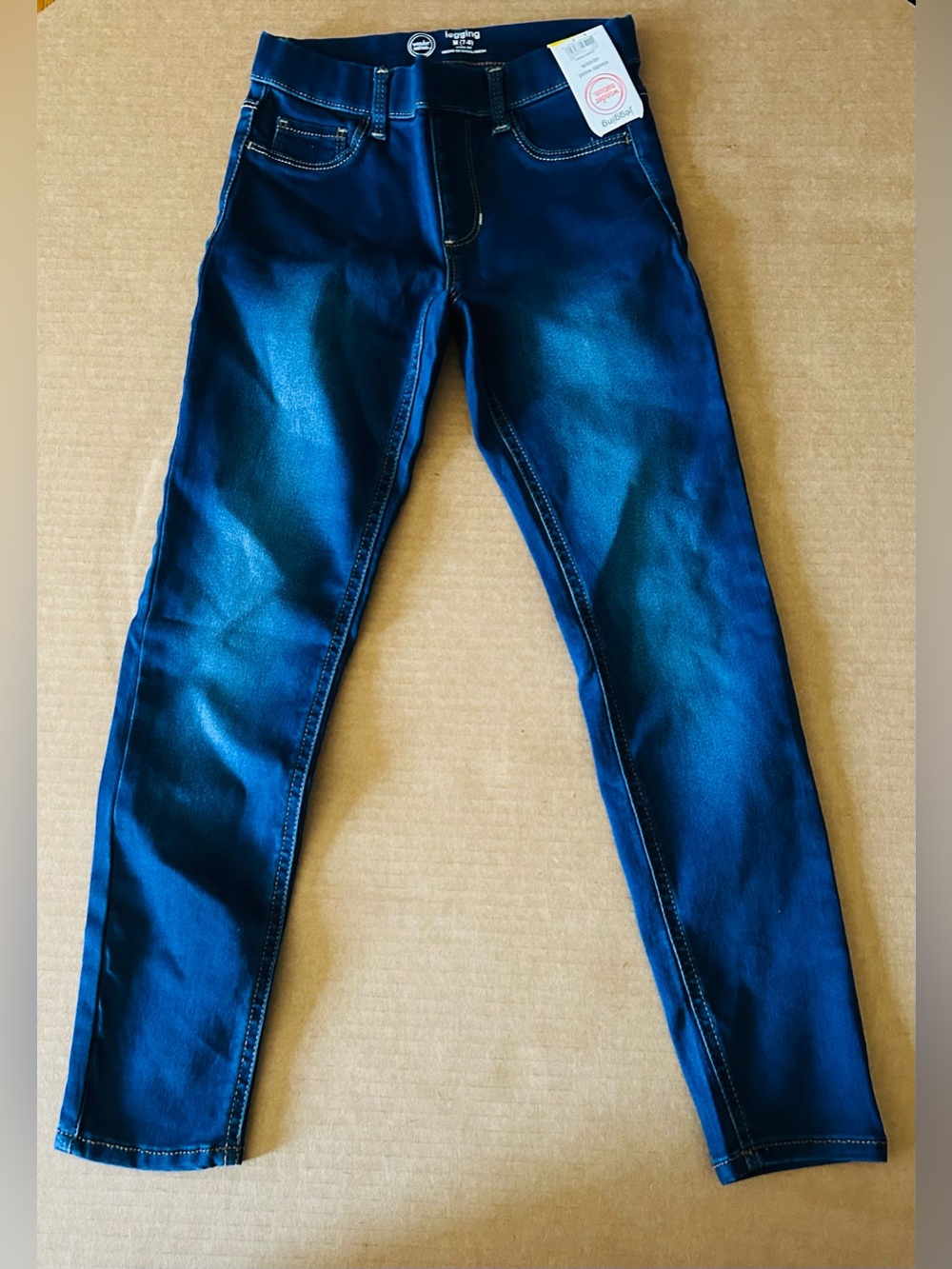wonder nation Navy Blue Girls' Jegging Leggings